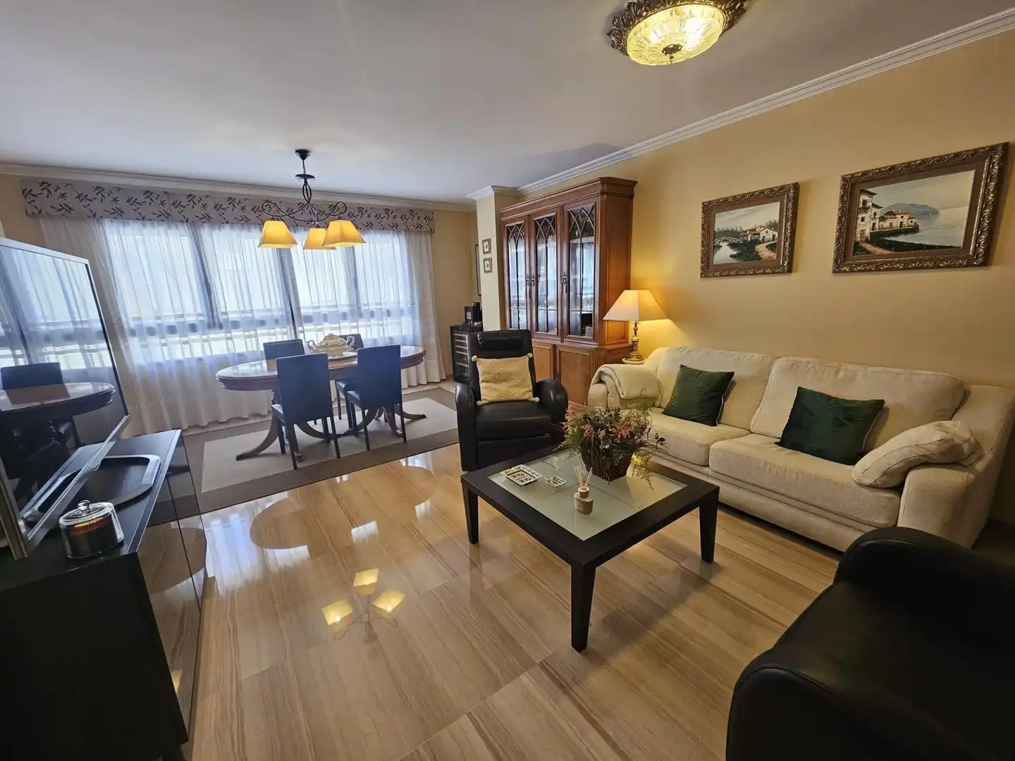 Living room of Houses for sale in Sueca  with Air Conditioner, Terrace and Storage room