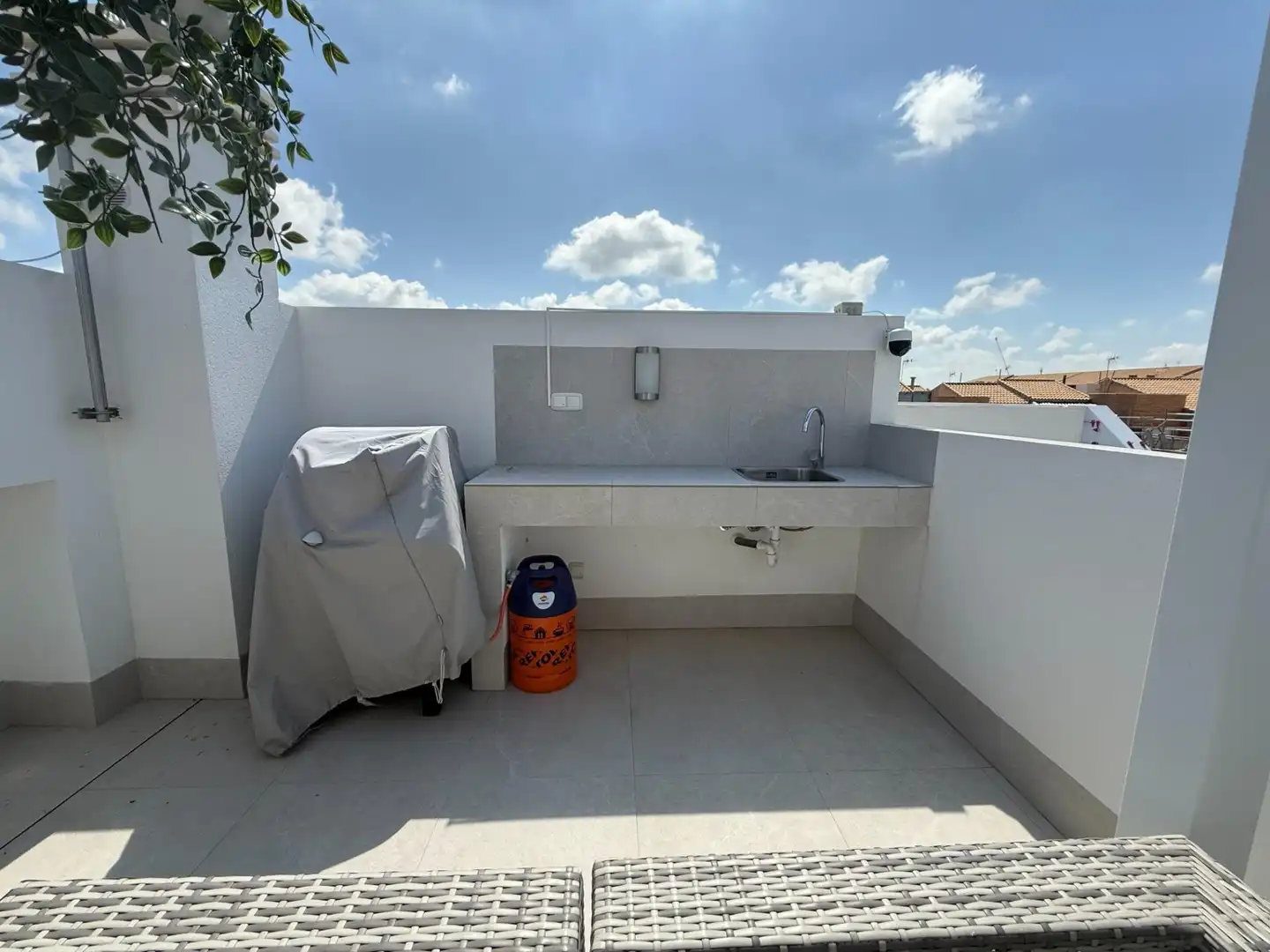 Terraza de Casa o chalet en venta en Torre-Pacheco con Calefacción, Jardín privado y Piscina