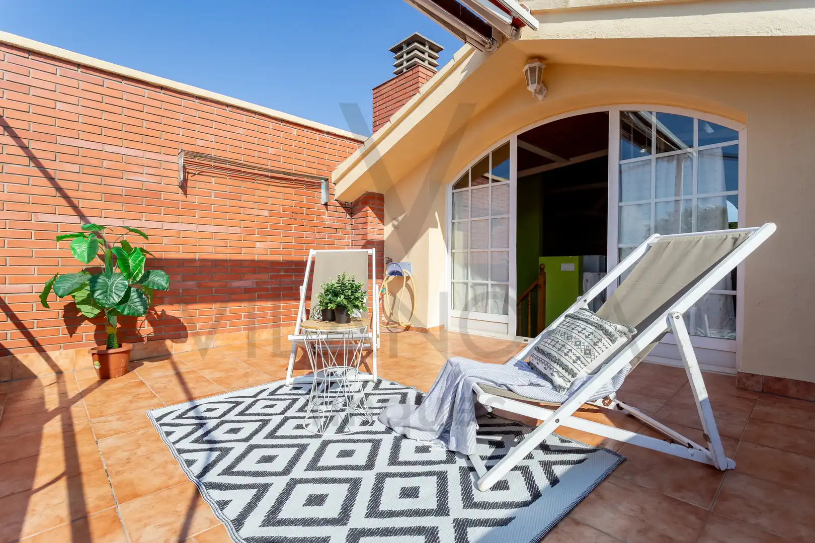 Terrasse von Einfamilien-Reihenhaus zum Verkauf in Reus mit Heizung, Privatgarten und Terrasse