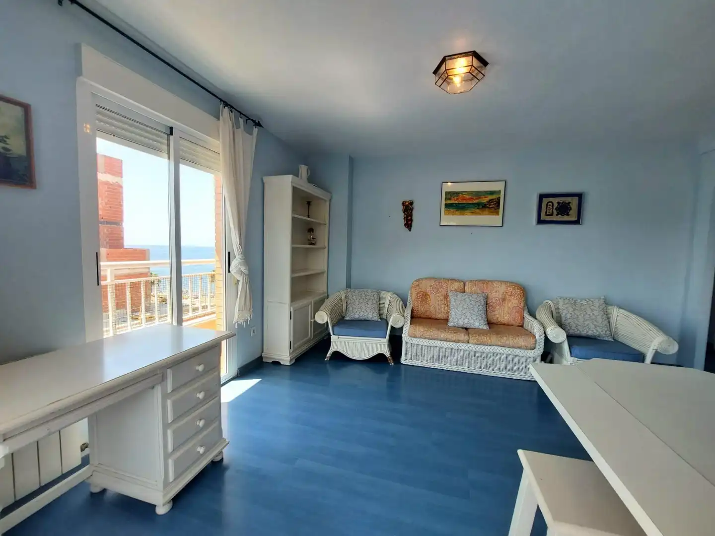 Dormitori de Apartament en venda en Águilas amb Terrassa, Balcó i Piscina comunitària