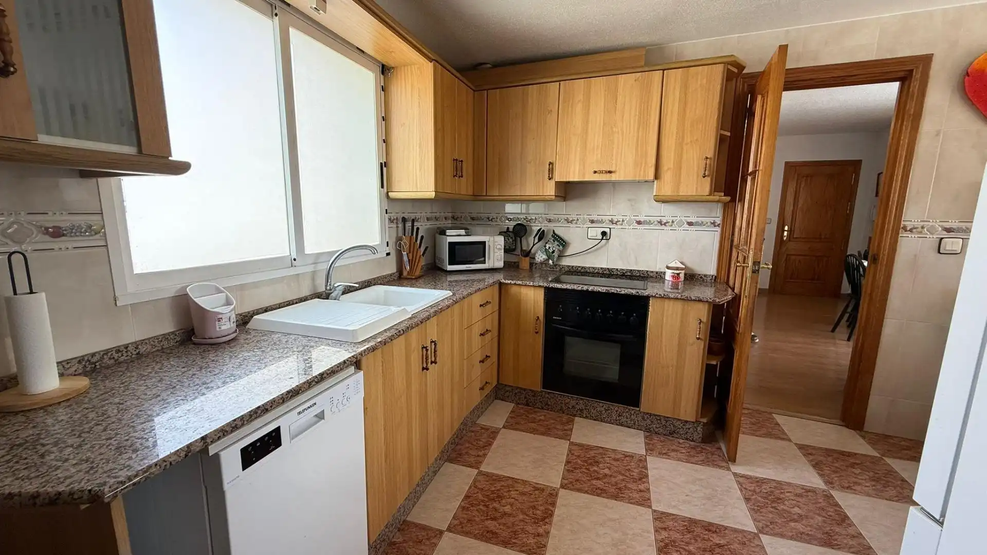 Cocina de Piso de alquiler en Águilas con Aire acondicionado, Terraza y Trastero