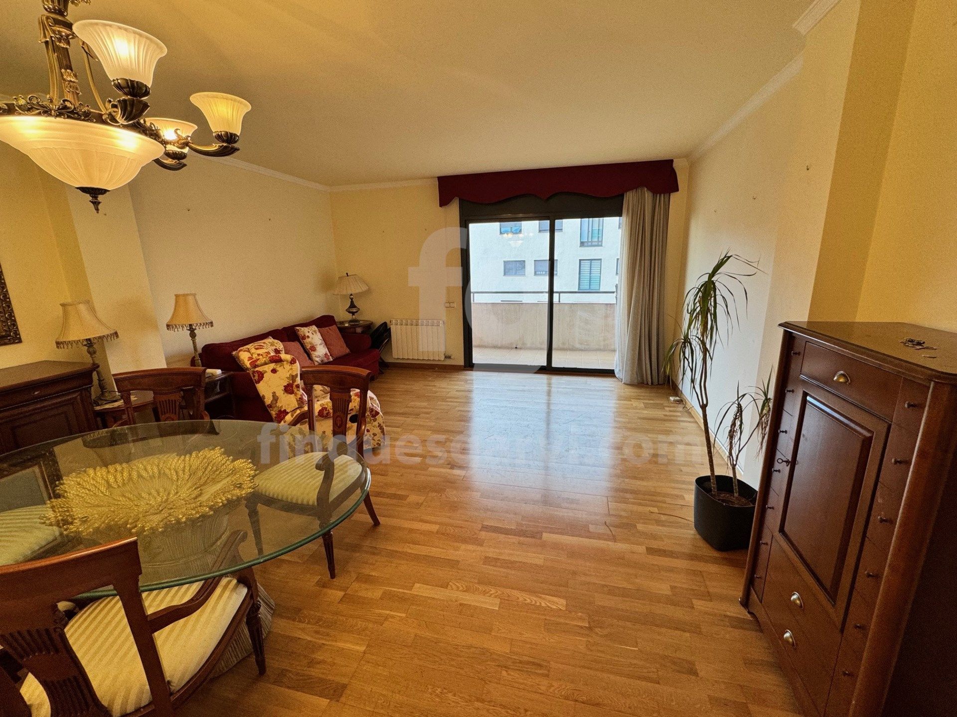 Living room of Flat to rent in Sant Feliu de Llobregat  with Heating, Swimming Pool and Furnished