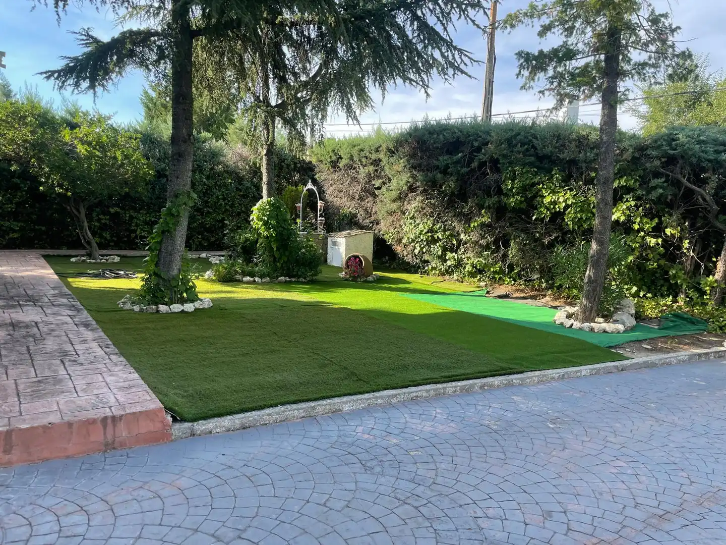 Jardí de Casa o xalet en venda en Galapagar amb Aire condicionat, Calefacció i Jardí privat
