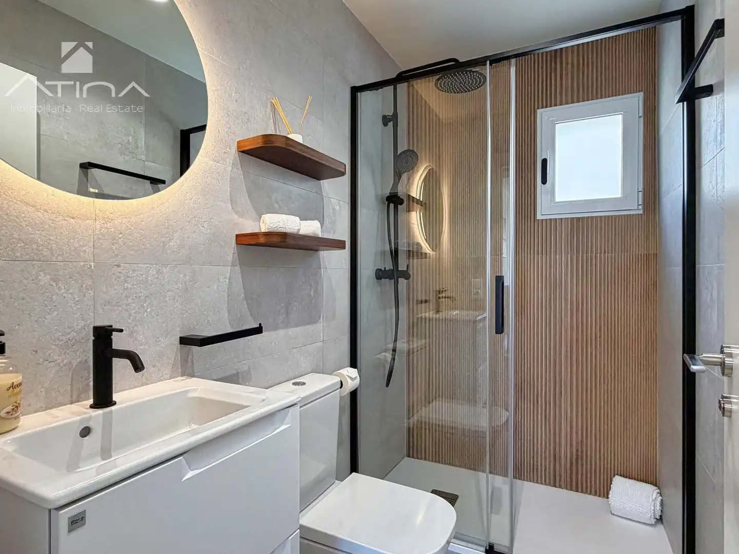 Bany de Apartament en venda en Jávea / Xàbia amb Aire condicionat, Calefacció i Jardí privat