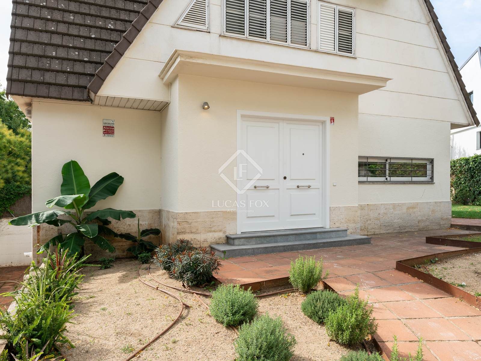 Exterior view of House or chalet to rent in Sant Cugat del Vallès  with Air Conditioner, Heating and Parquet flooring