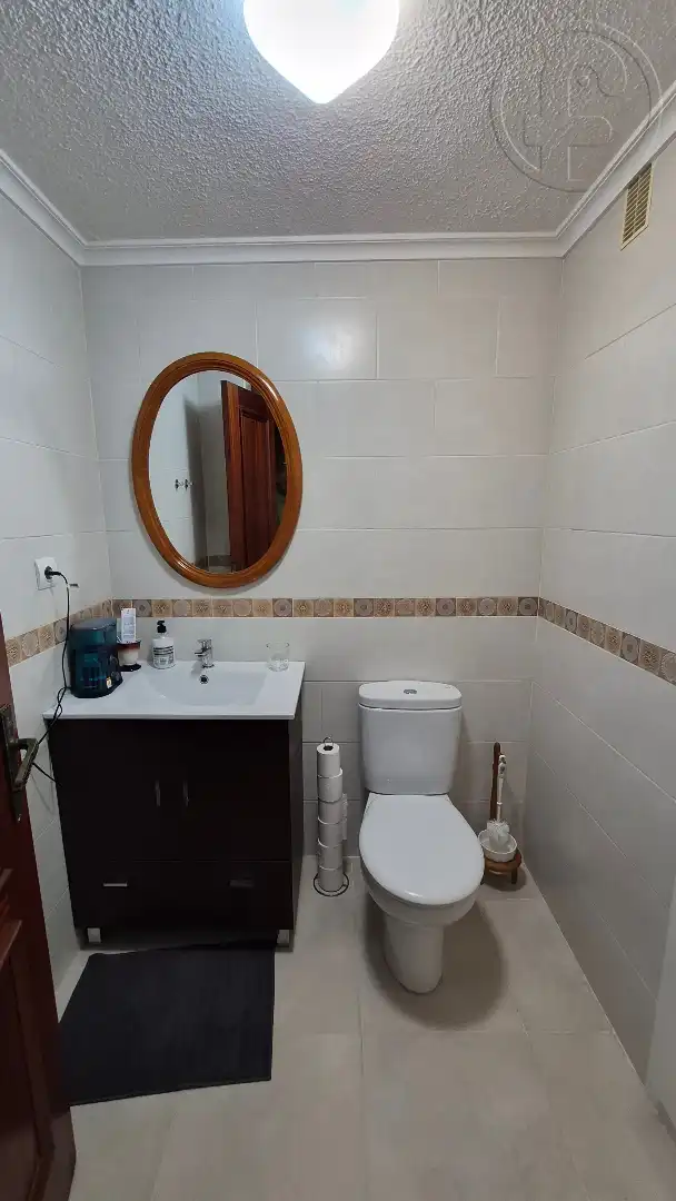 Bathroom of Flat for rent in Santander  with Heating, Parquet flooring and Furnished
