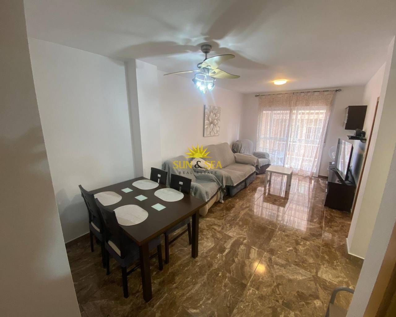 Dining room of Flat to rent in San Pedro del Pinatar  with Heating, Furnished and Oven