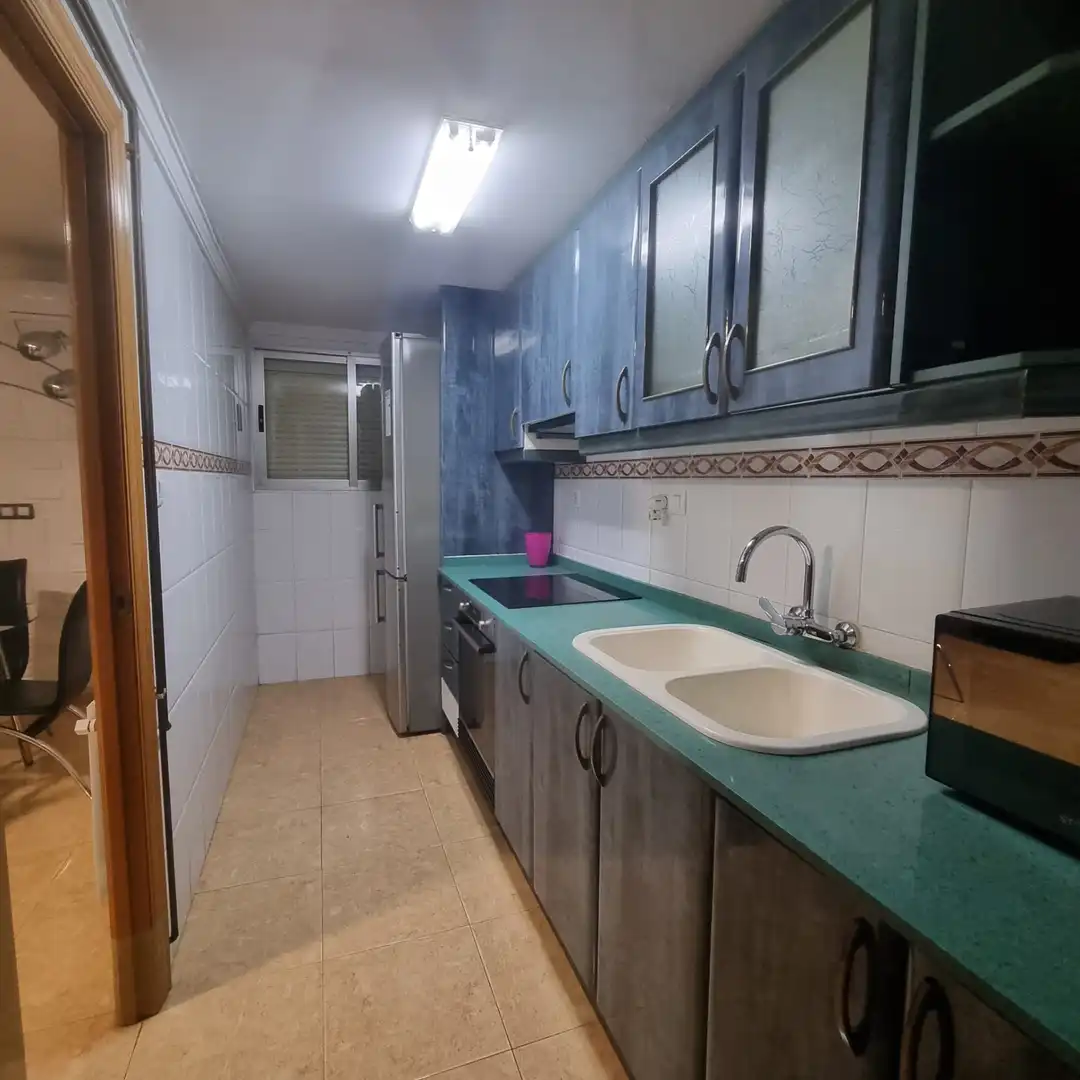 Cocina de Ático de alquiler en Sagunto / Sagunt con Terraza, Amueblado y Horno