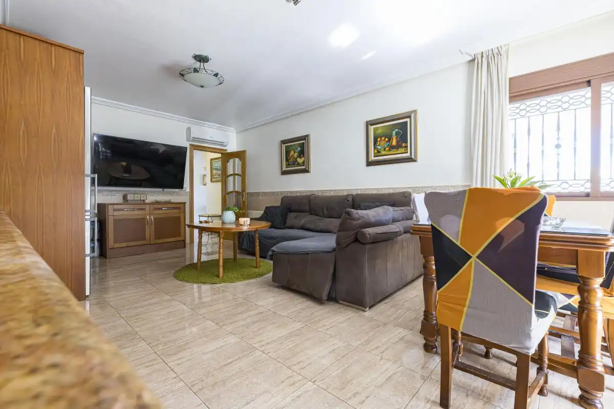 Sala de estar de Casa o chalet en venta en Alguazas con Aire acondicionado, Calefacción y Jardín privado