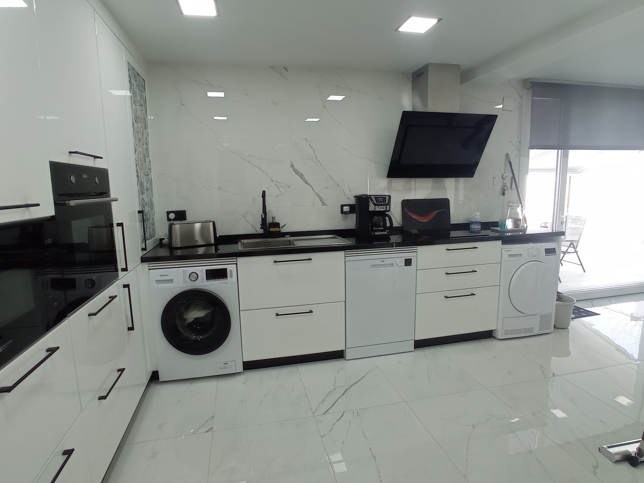 Kitchen of House or chalet for sale in Plasencia  with Air Conditioner, Heating and Private garden