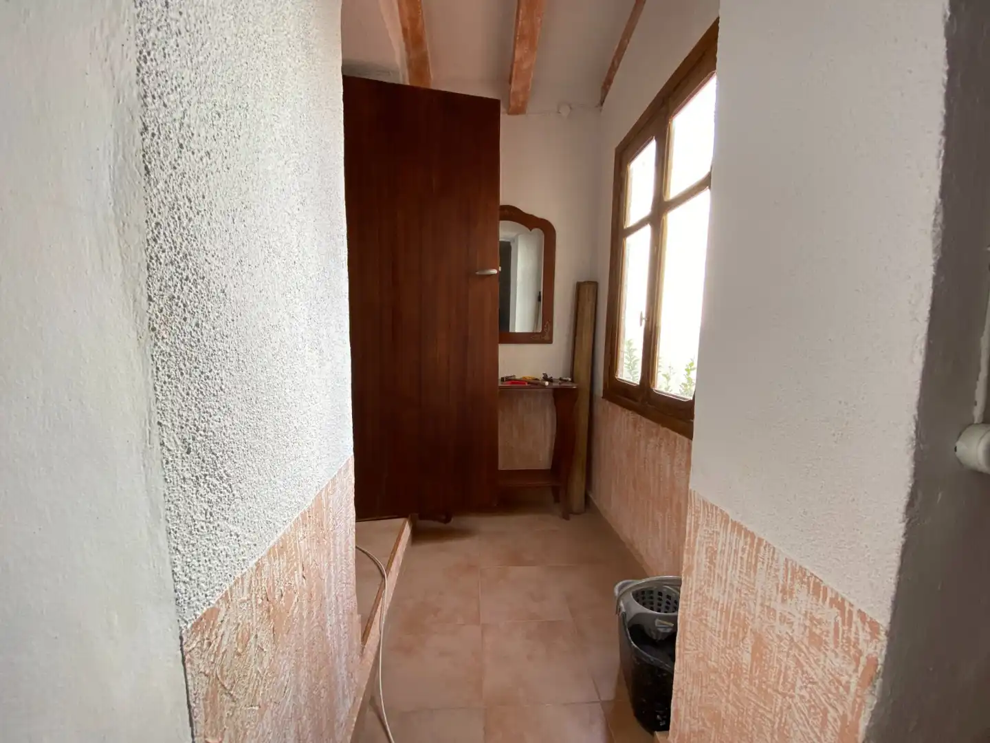 Badezimmer von Haus oder Chalet zum Verkauf in Sax mit Klimaanlage und Terrasse