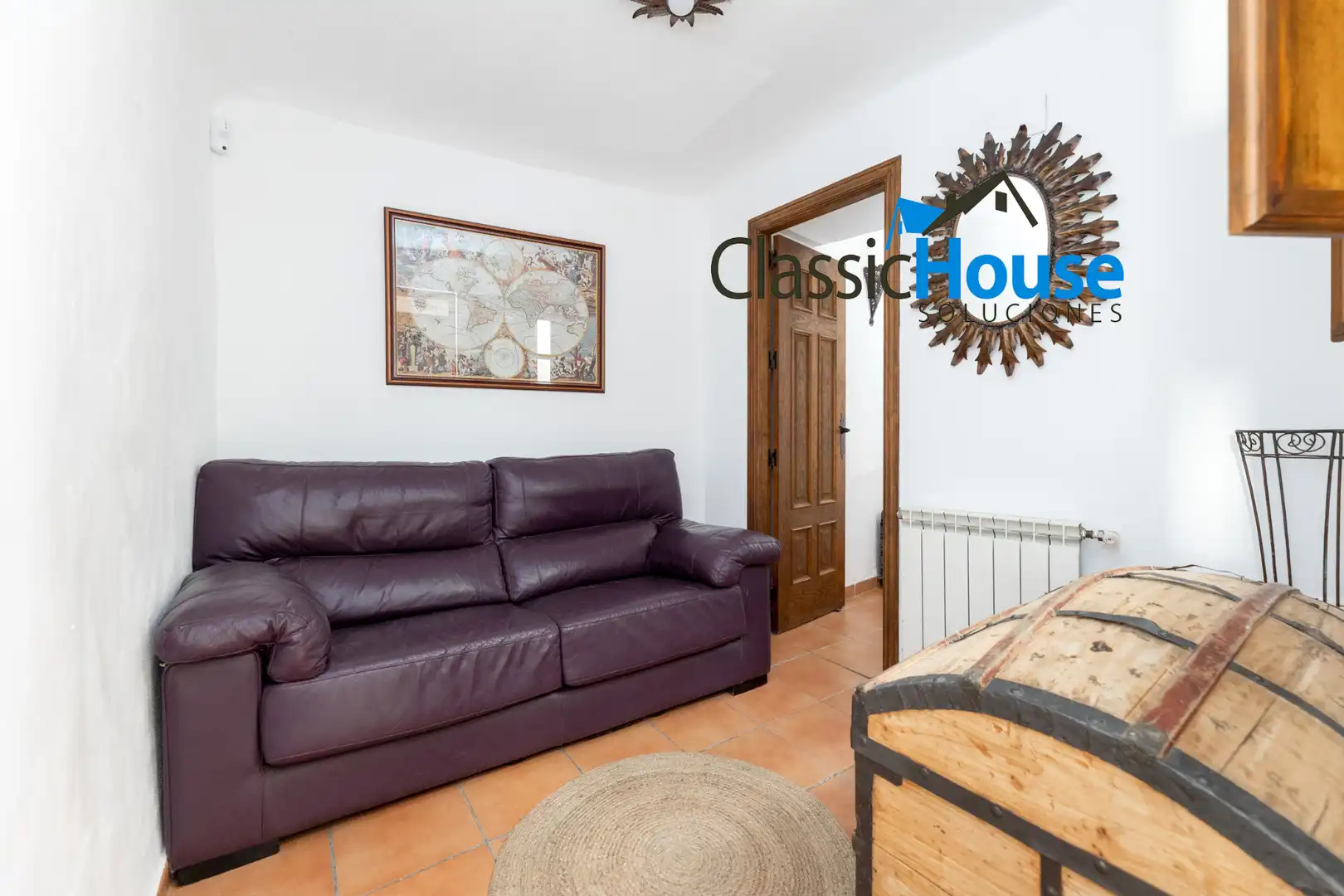 Sala de estar de Casa adosada en venta en Granada con Terraza, Amueblado y Horno
