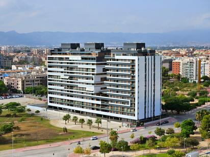 Vista exterior de Àtic en venda en  Murcia Capital amb Aire condicionat, Calefacció i Jardí privat