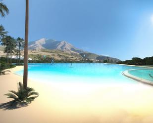 Schwimmbecken von Wohnungen miete in Casares mit Klimaanlage, Terrasse und Schwimmbad