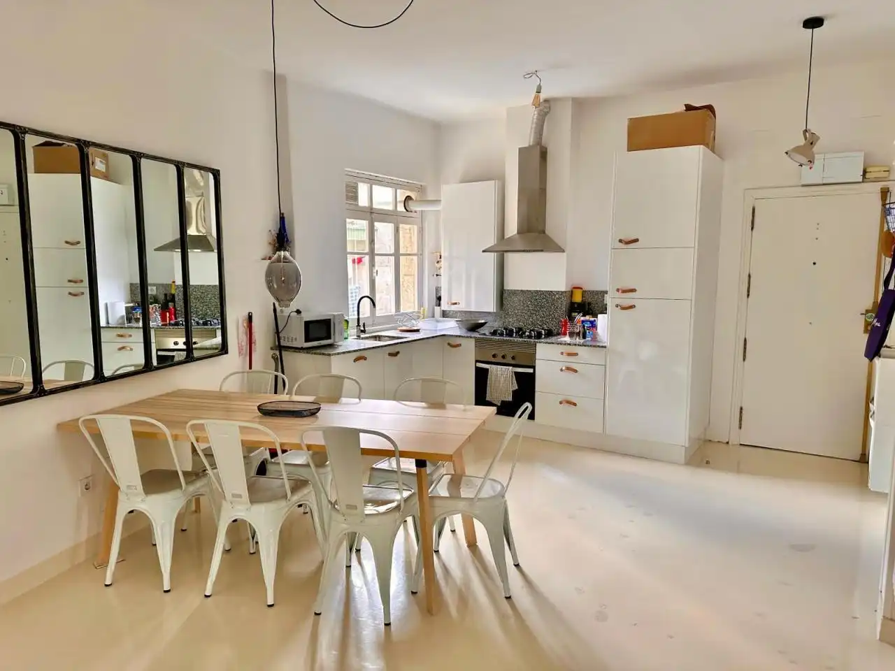 Küche von Wohnung zur Miete in Pontevedra Capital  mit Heizung und Möbliert