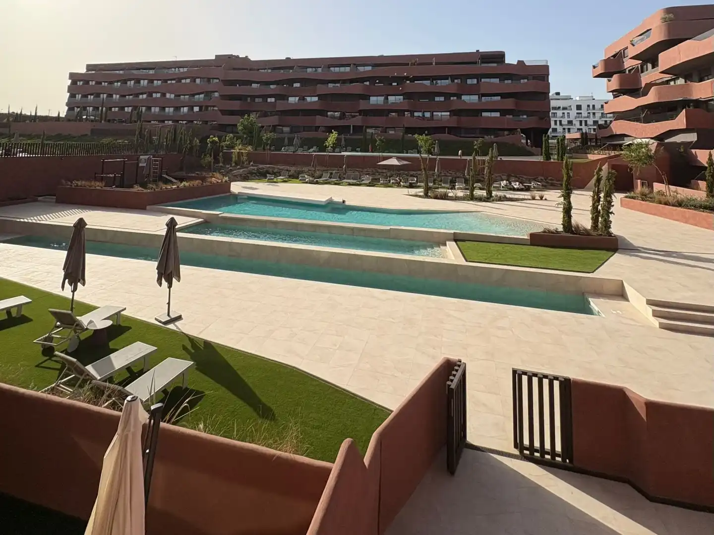 Schwimmbecken von Wohnung zur Miete in Murcia mit Klimaanlage, Heizung und Terrasse