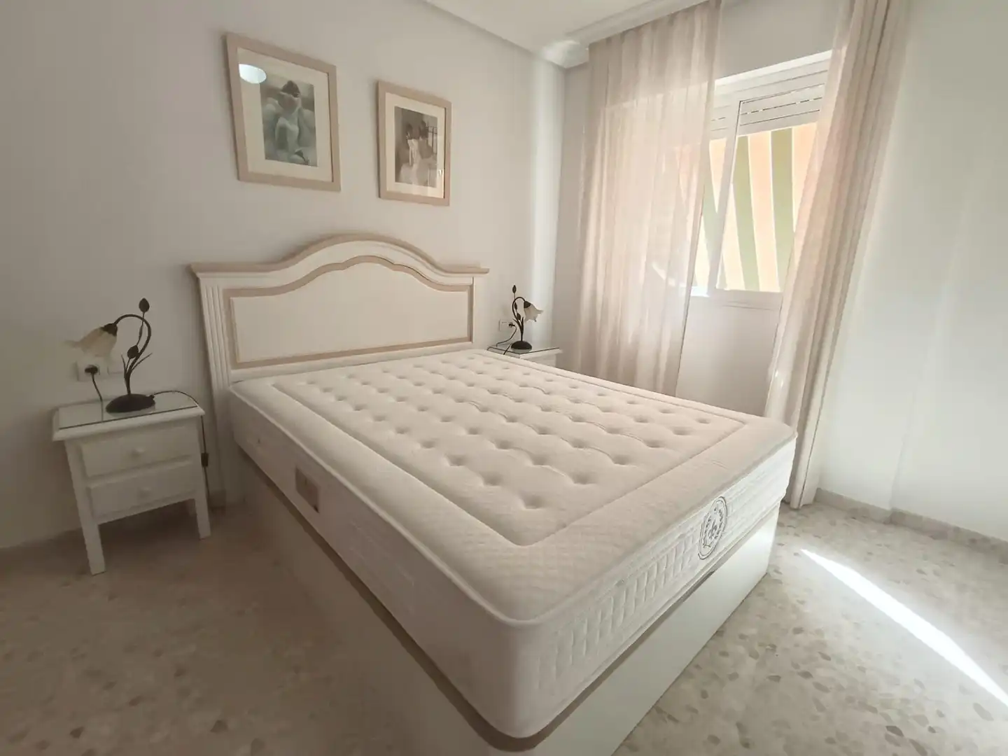 Bedroom of Flat for rent in Córdoba  with Air Conditioner, Private garden and Storage room