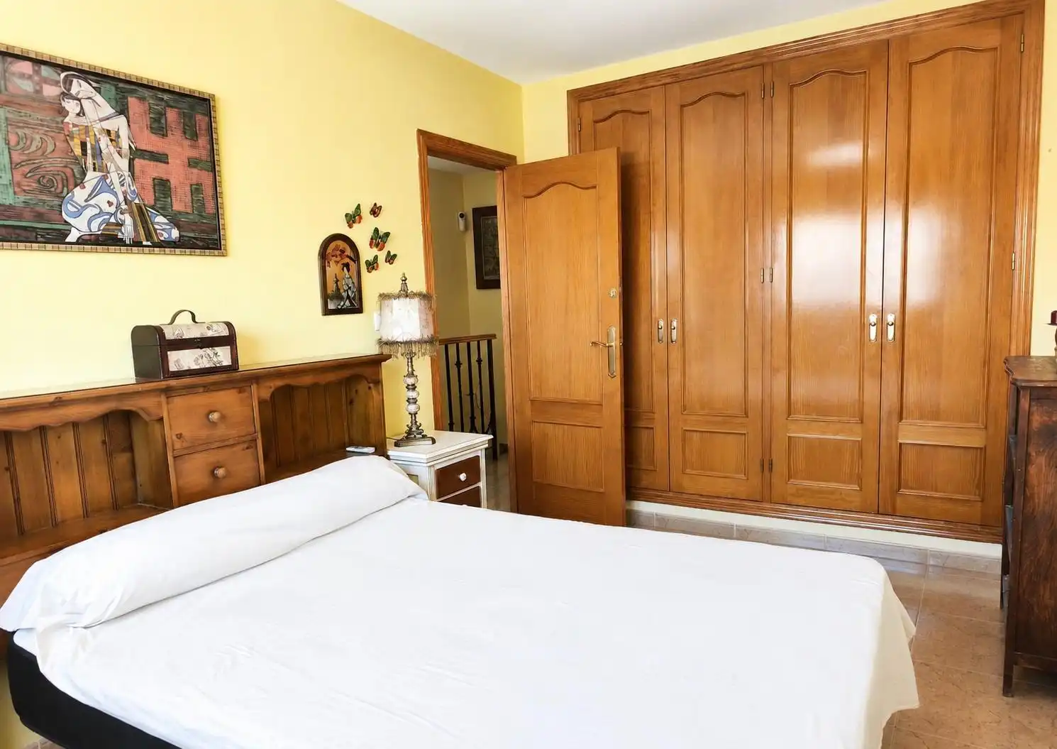Habitación de Casa adosada en venta en San Javier con Aire acondicionado, Calefacción y Terraza