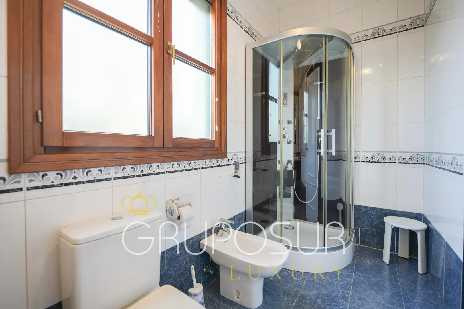 Baño de Casa o chalet en venta en Valladolid con Calefacción, Jardín privado y Parquet