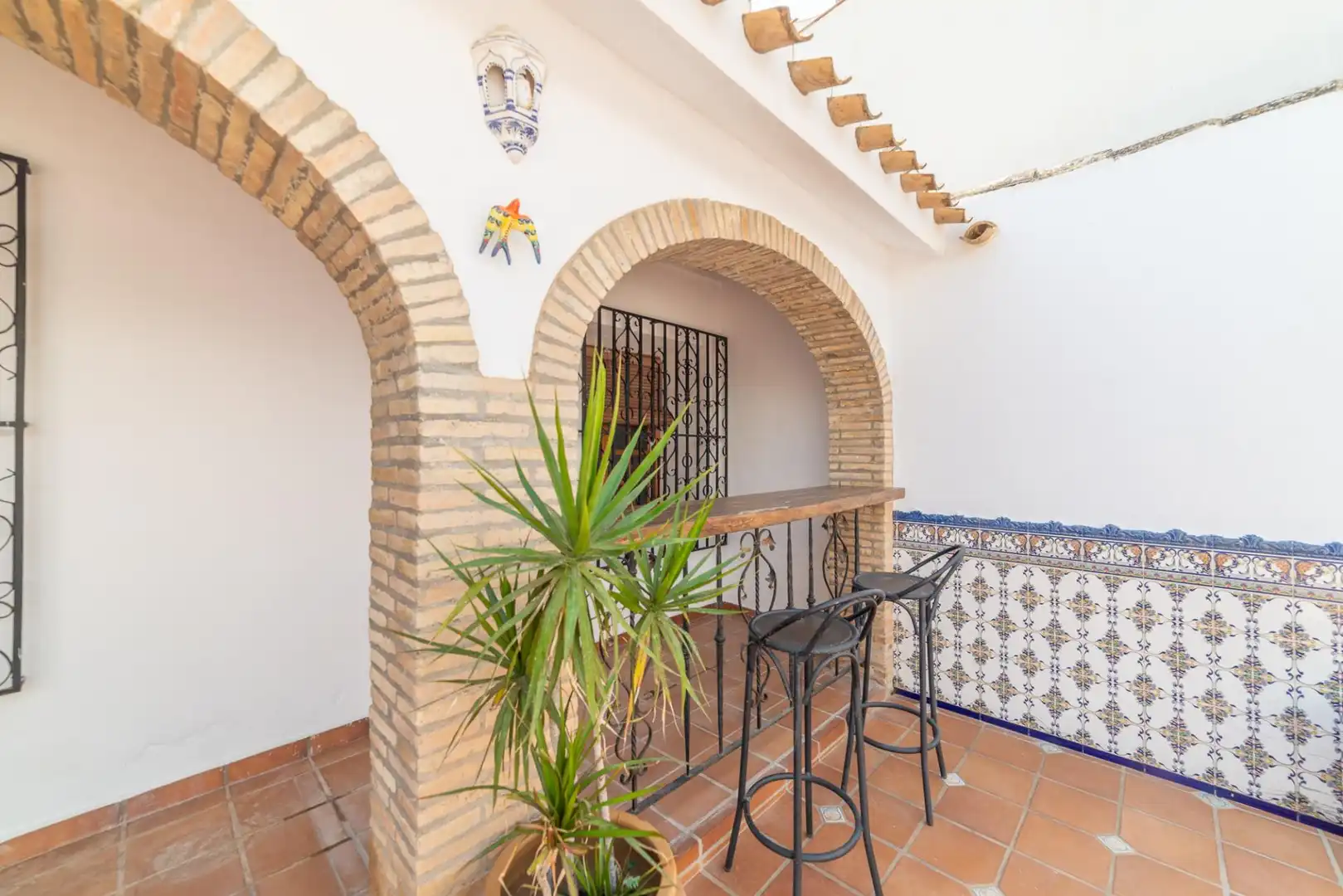 Terrassa de Casa o xalet en venda en San Javier amb Aire condicionat, Calefacció i Jardí privat