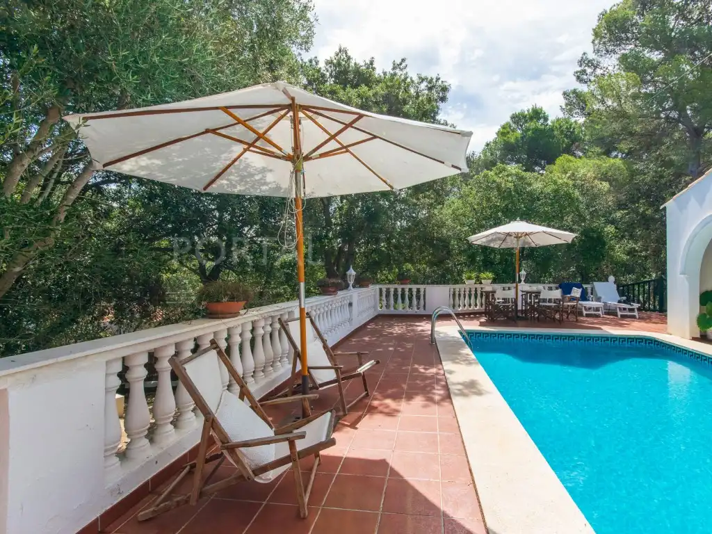 Terrassa de Casa o xalet en venda en Es Mercadal amb Aire condicionat i Piscina
