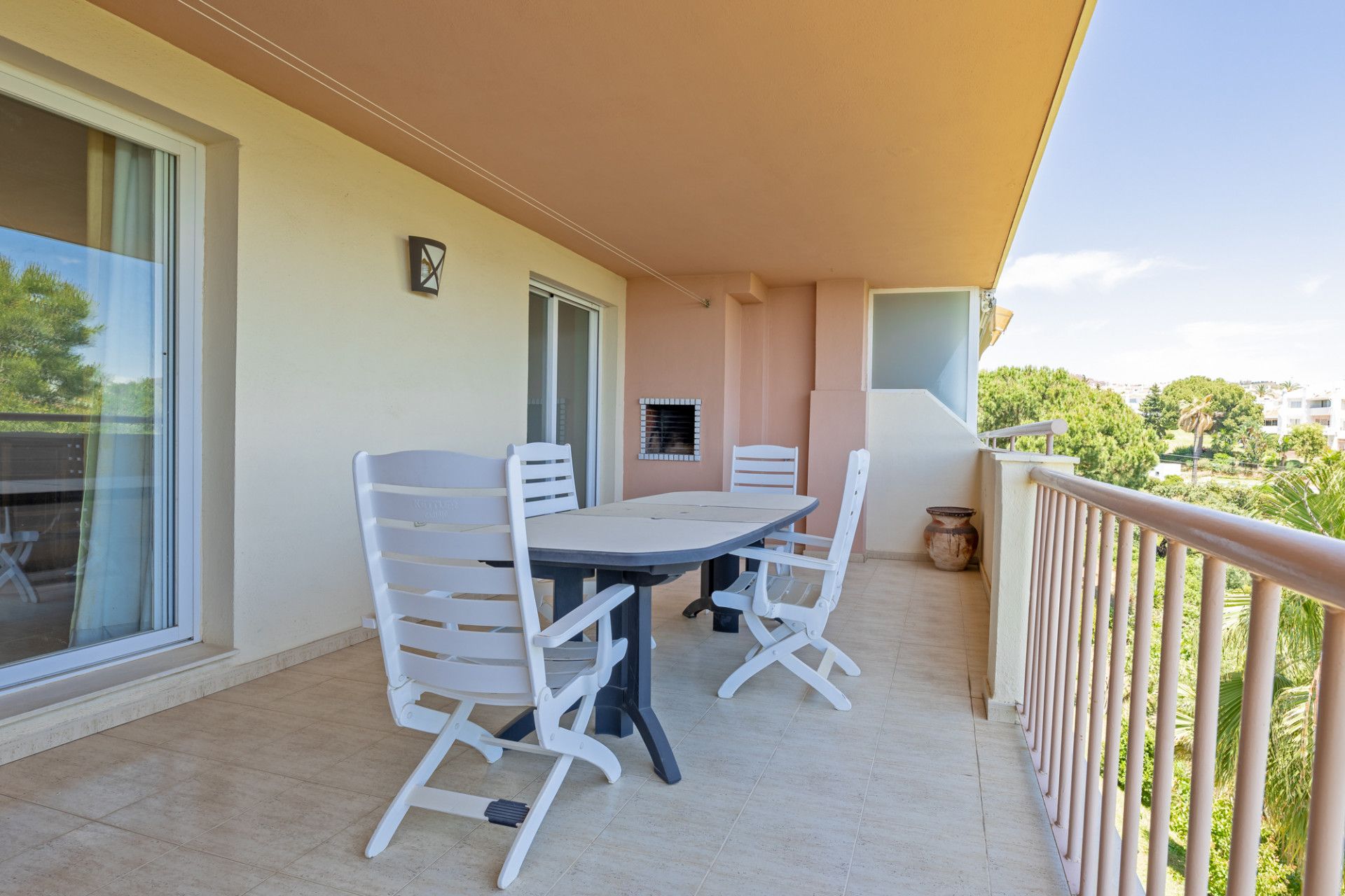 Terrace of Apartment for sale in Mijas  with Terrace, Swimming Pool and Furnished