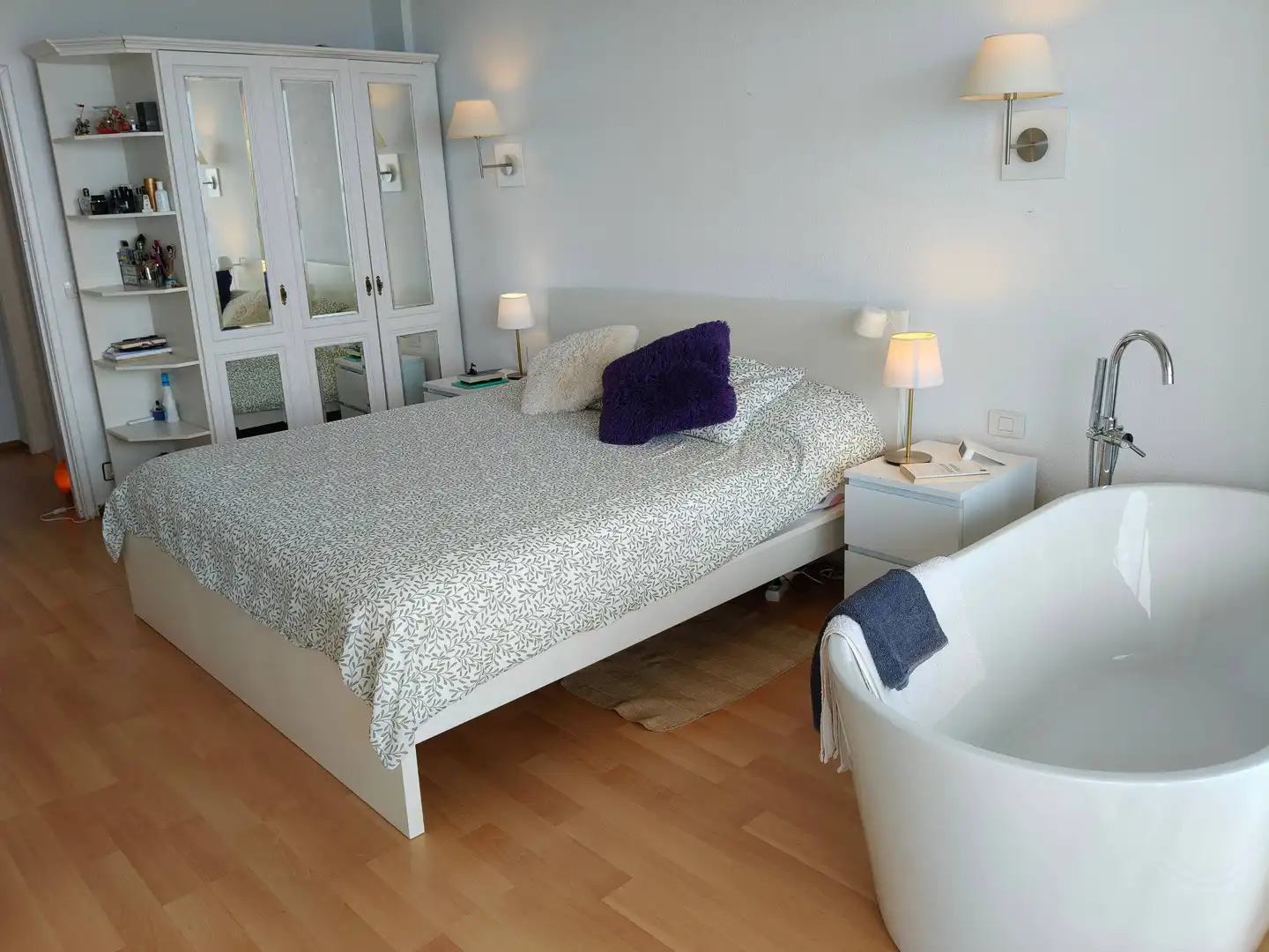 Dormitori de Apartament en venda en La Matanza de Acentejo amb Moblat, Balcó i Piscina comunitària