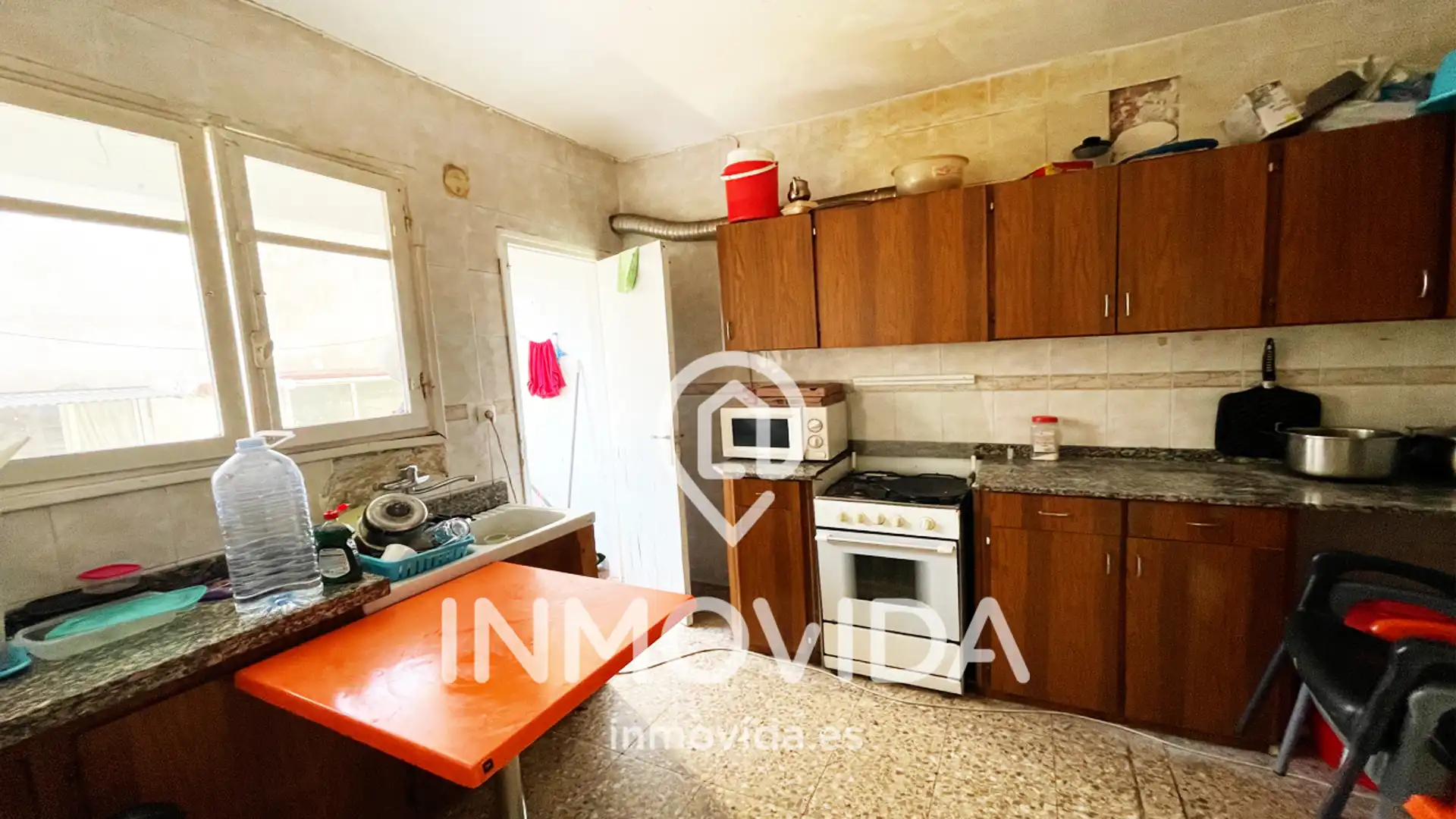 Cocina de Piso en venta en Xàtiva con Trastero, Amueblado y Balcón