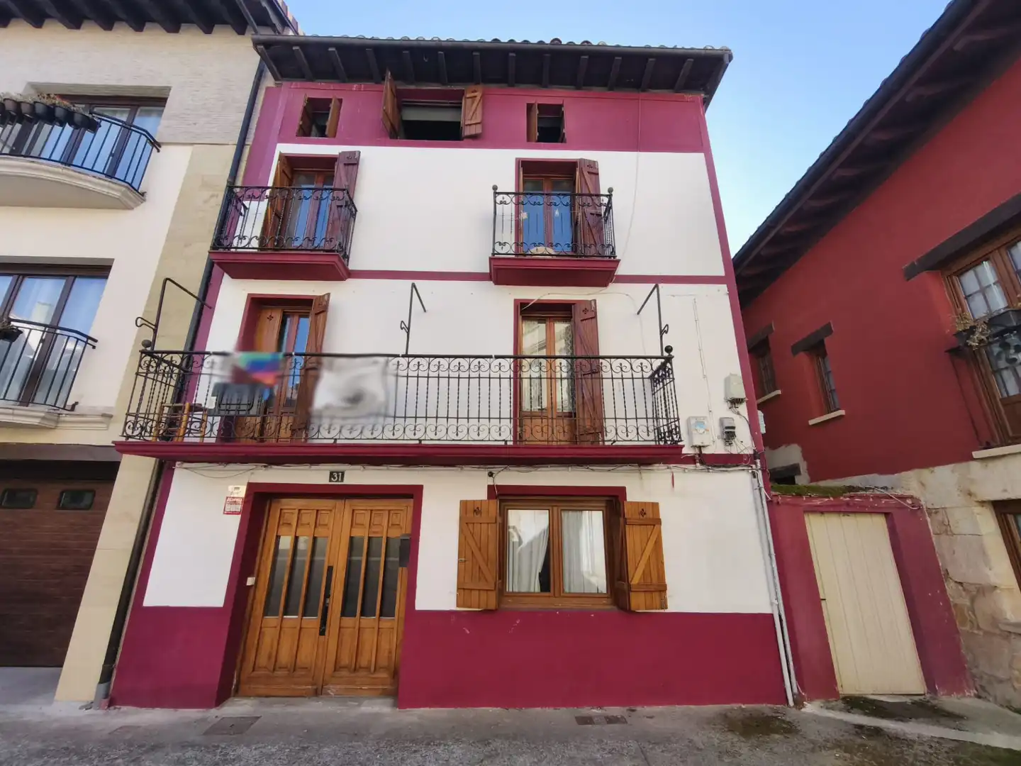 Exterior view of Detached homes for sale in Altsasu / Alsasua  with Balcony