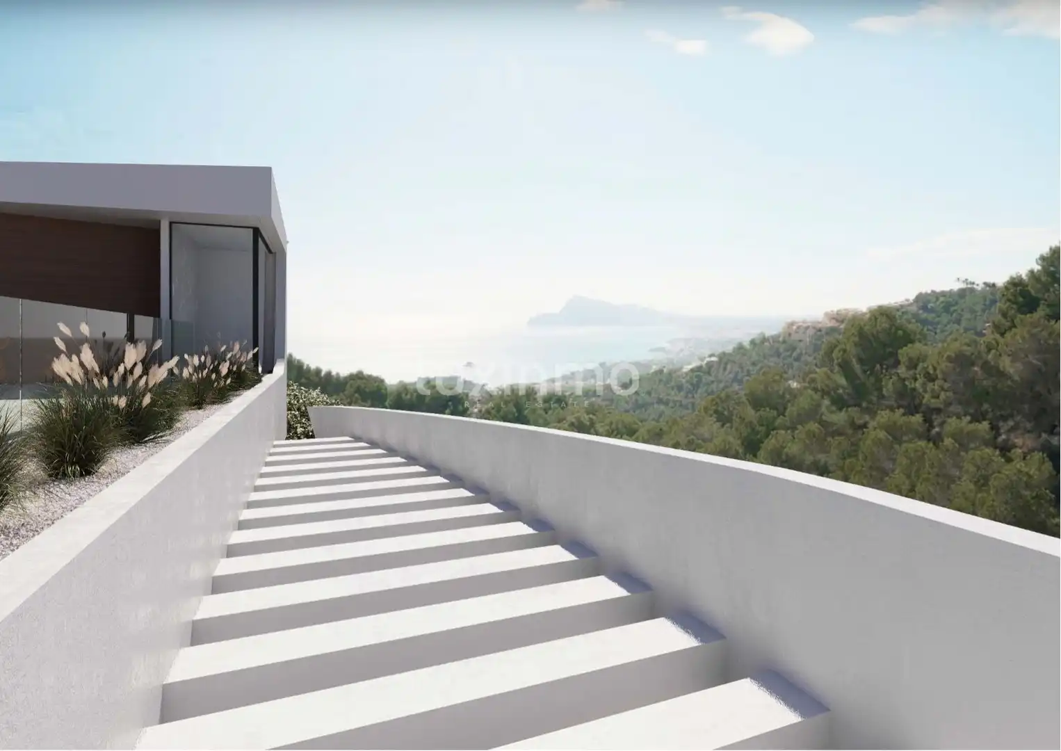 Außenansicht von Haus oder Chalet zum Verkauf in Altea mit Klimaanlage, Heizung und Terrasse