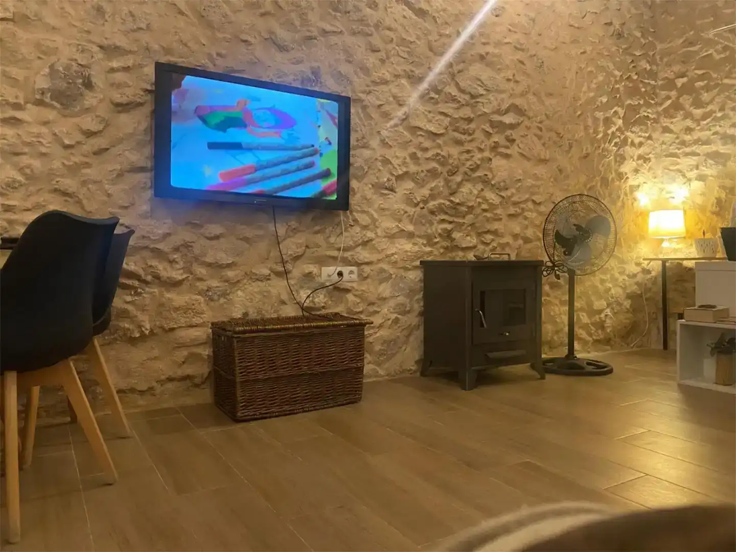 Sala de estar de Casa o chalet en venta en Cañada con Jardín privado, Piscina y Amueblado