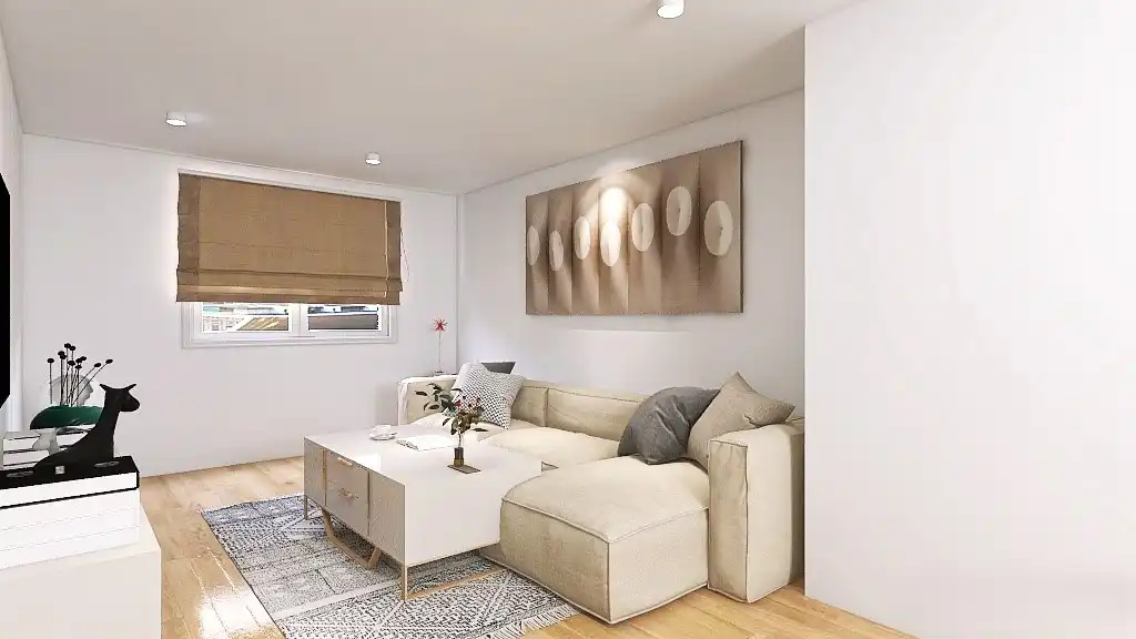 Sala de estar de Piso en venta en Cartagena con Balcón