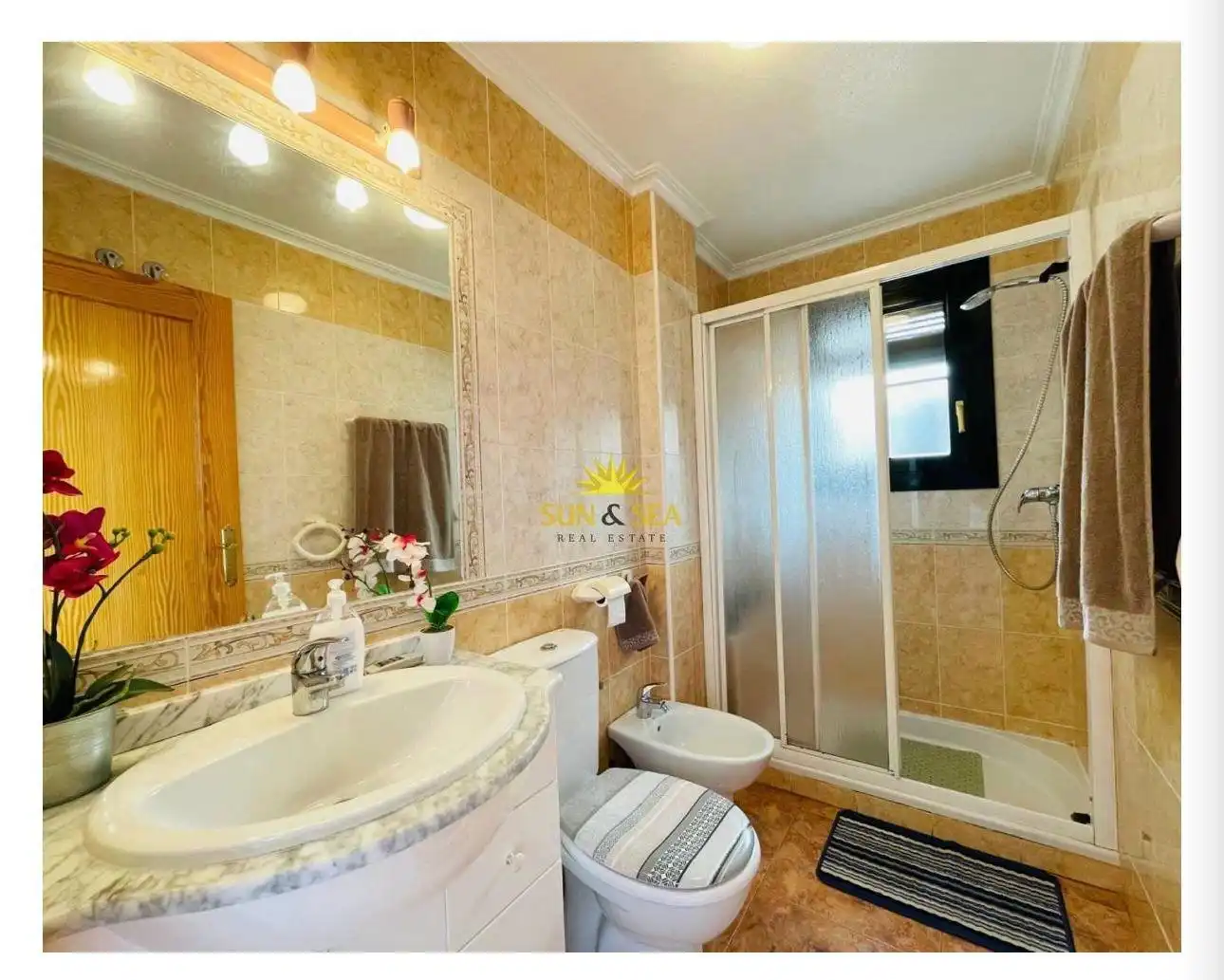 Baño de Apartamento en venta en Los Alcázares