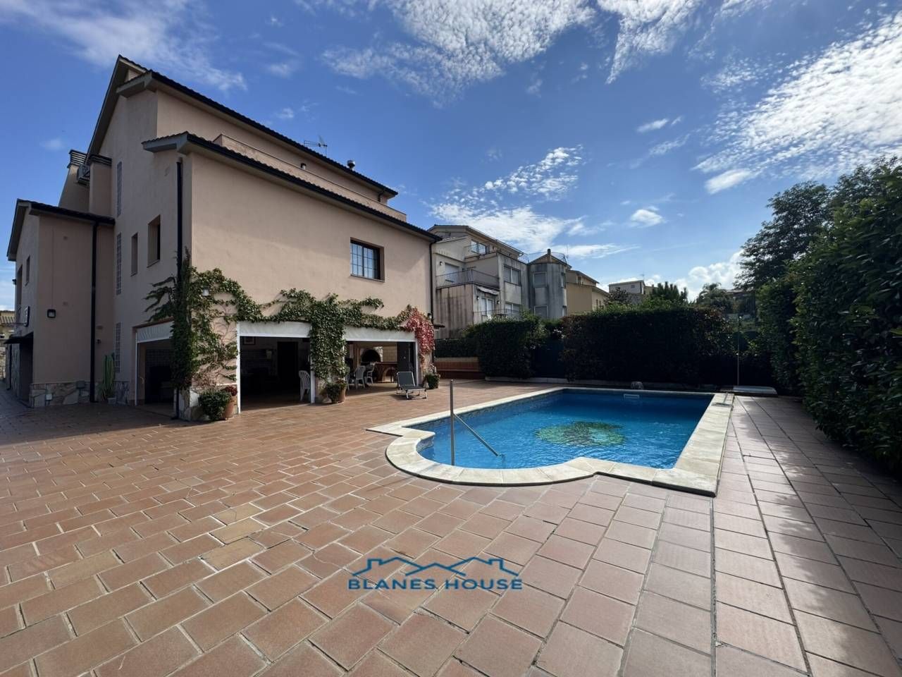 Piscina de Casa o chalet en venta en Fogars de la Selva con Aire acondicionado, Calefacción y Jardín privado