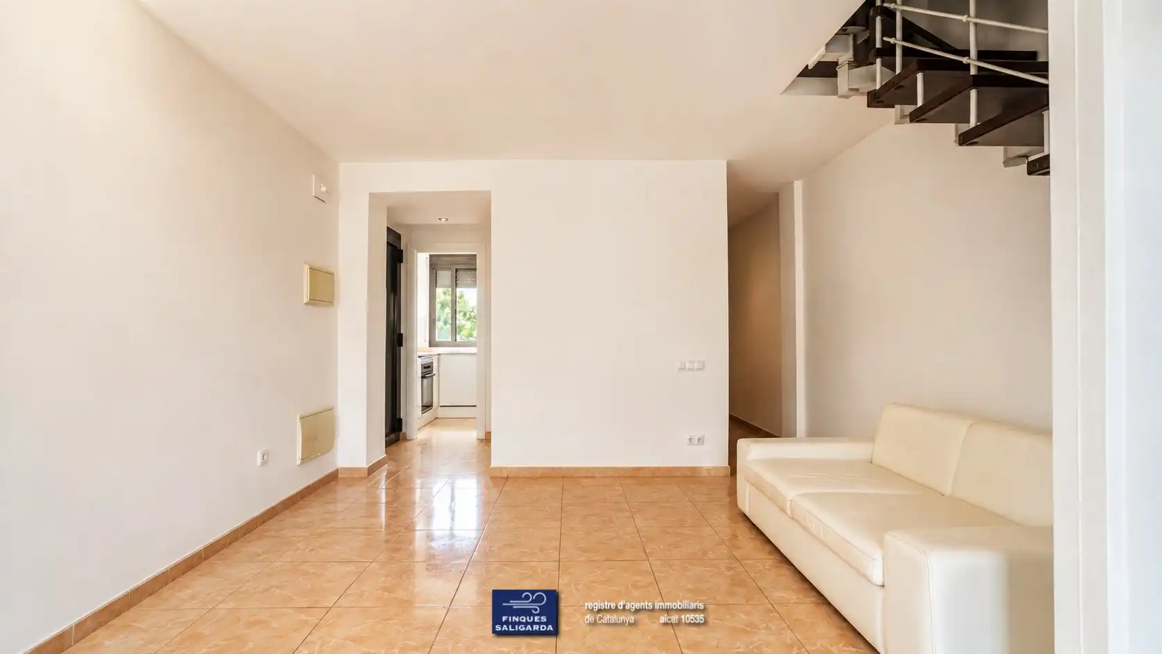 Wohnzimmer von Maisonette zum Verkauf in Santa Eulàlia de Ronçana mit Klimaanlage, Heizung und Terrasse