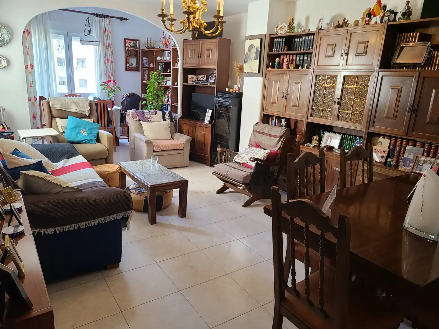 Living room of Flat for sale in Zaragoza  with Heating and Storage room