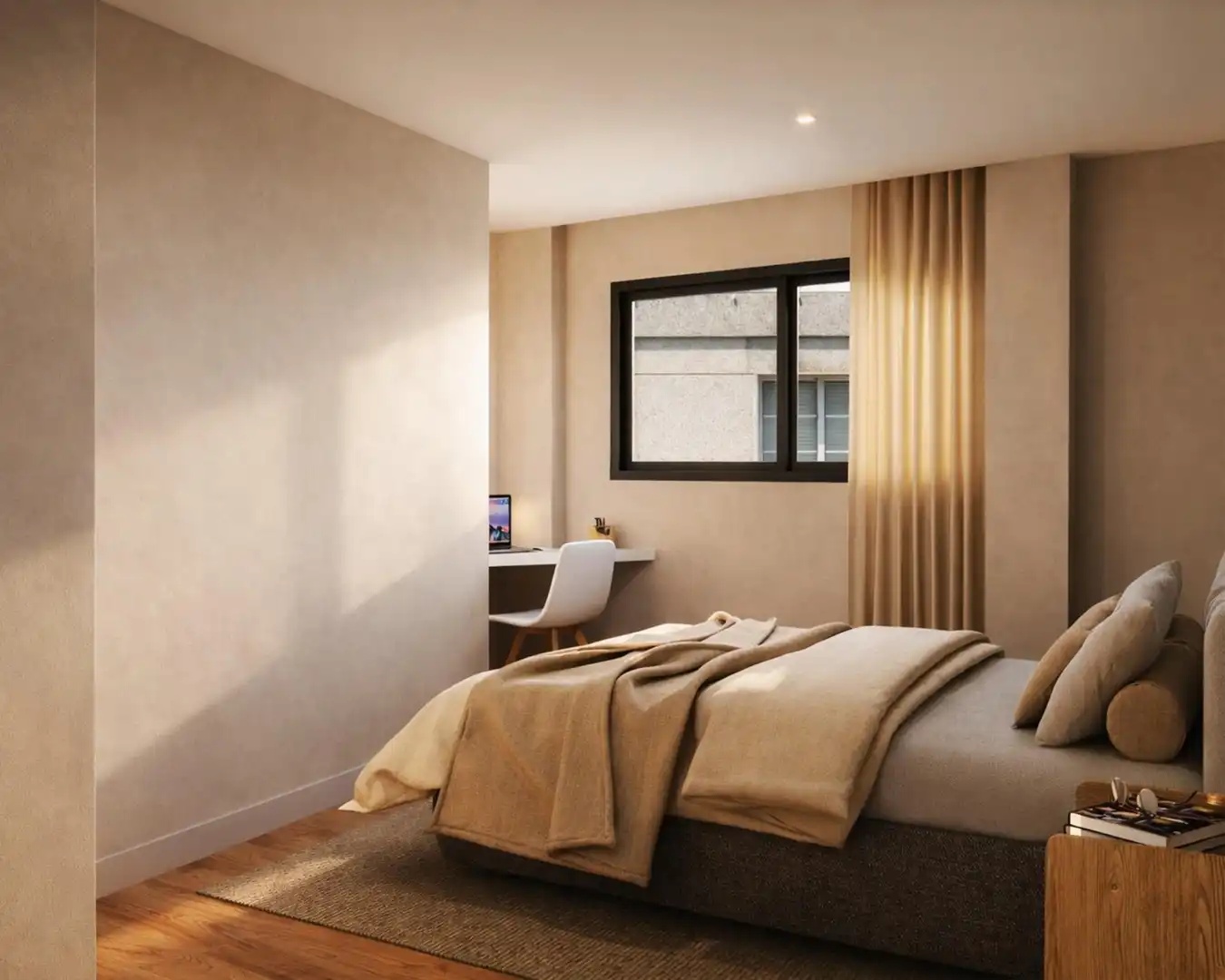 Bedroom of Flat for sale in Vilanova de Arousa  with Heating