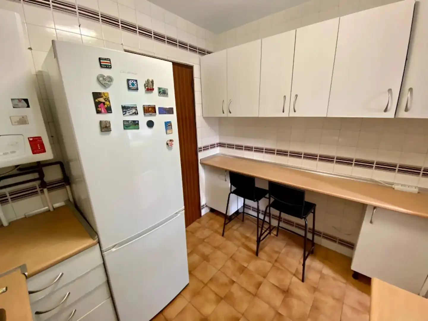 Kitchen of Flat for share in Usera
