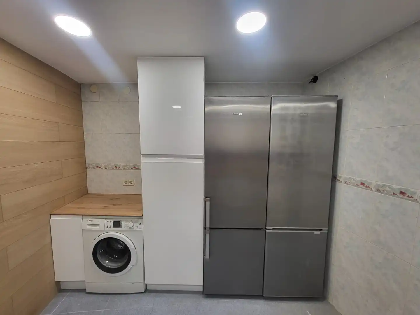 Kitchen of Flat for share in Morata de Jalón  with Furnished