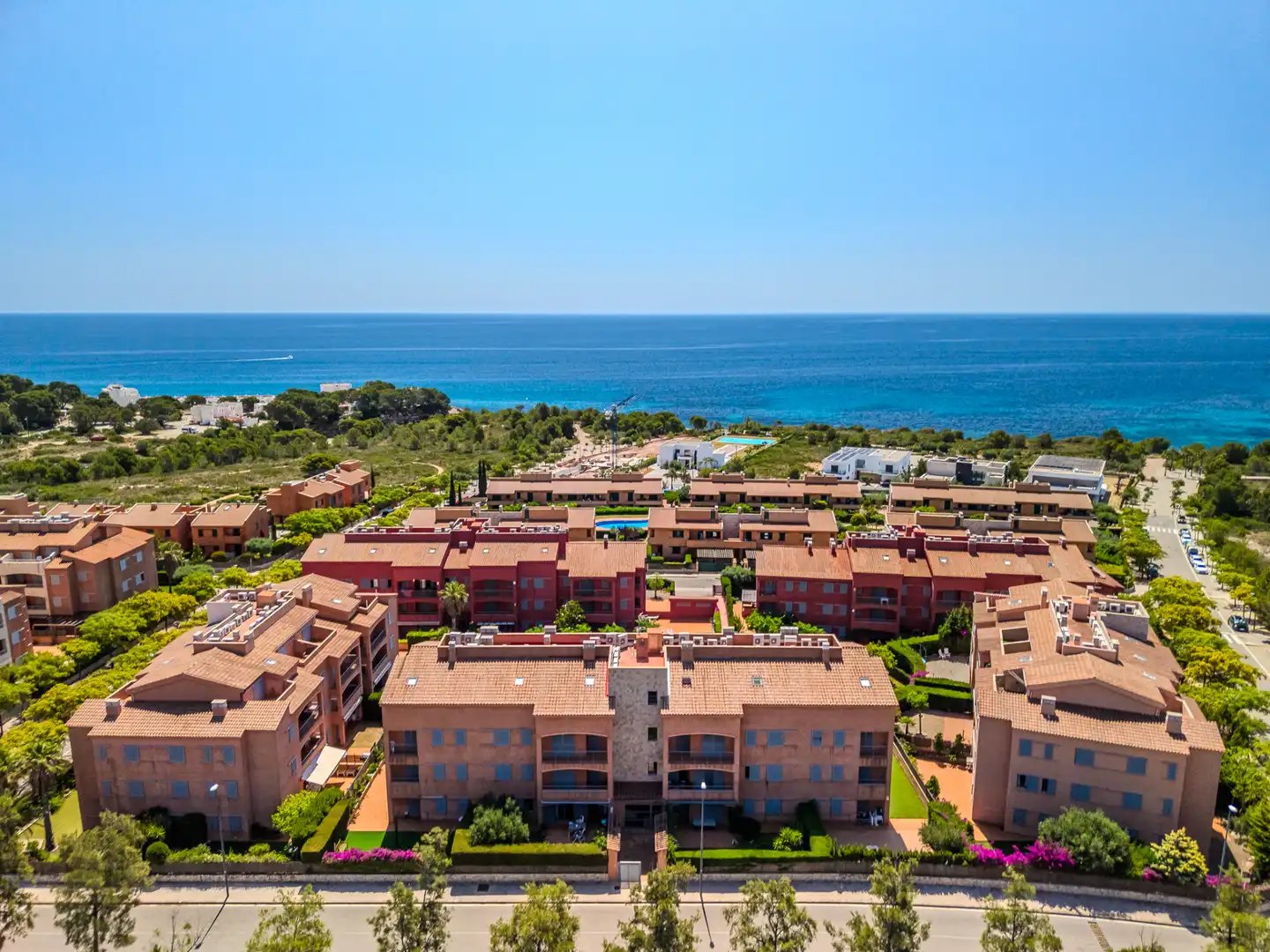 Vista exterior de Dúplex en venta en L'Ametlla de Mar  con Aire acondicionado, Calefacción y Terraza