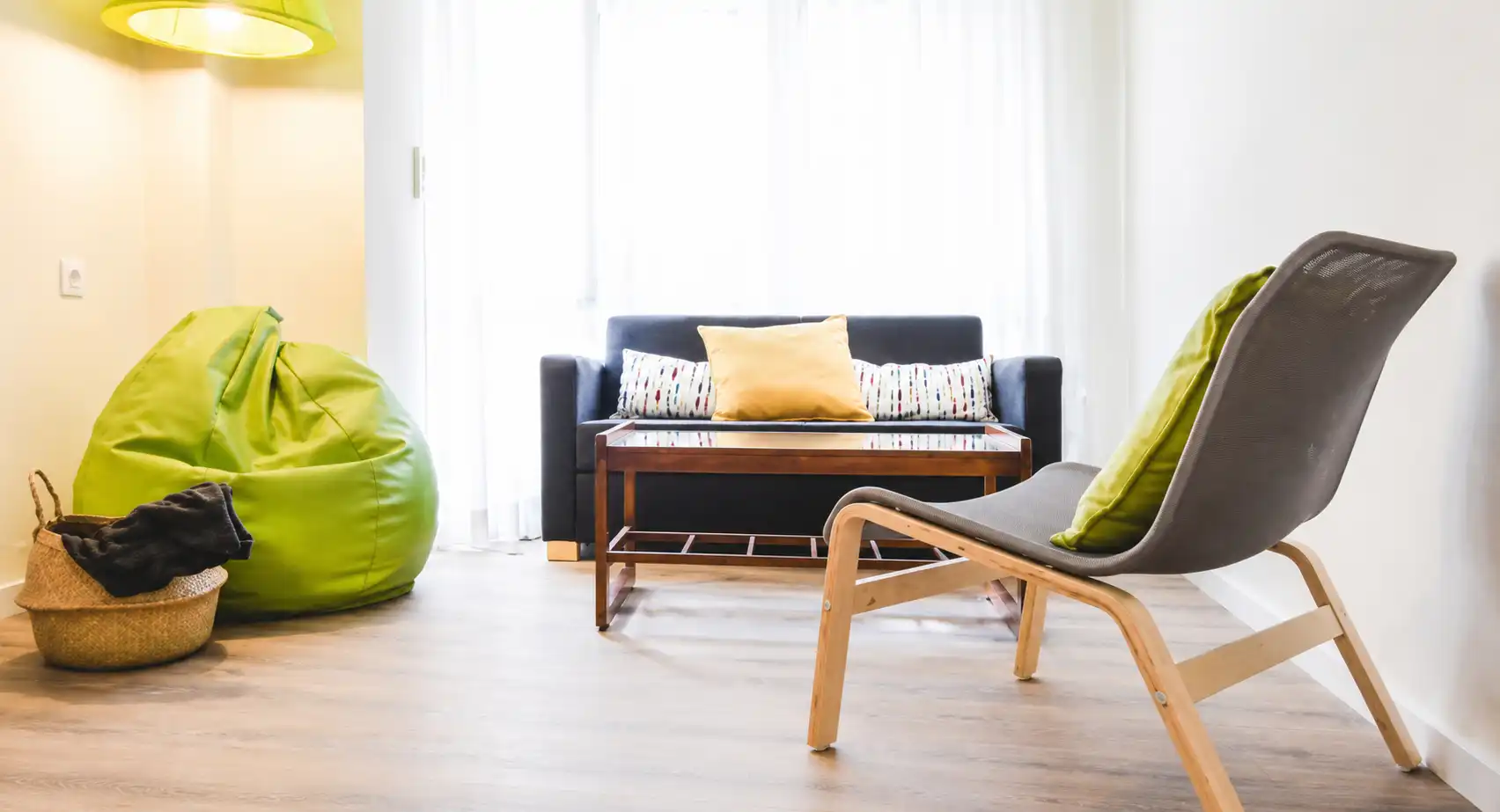 Living room of Flat for rent in Murcia  with Furnished, Oven and Washing machine