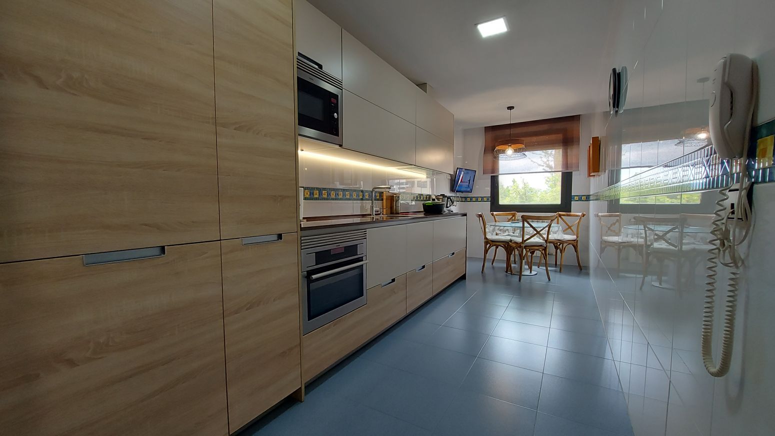 Kitchen of Flat for sale in  Logroño  with Air Conditioner, Heating and Private garden