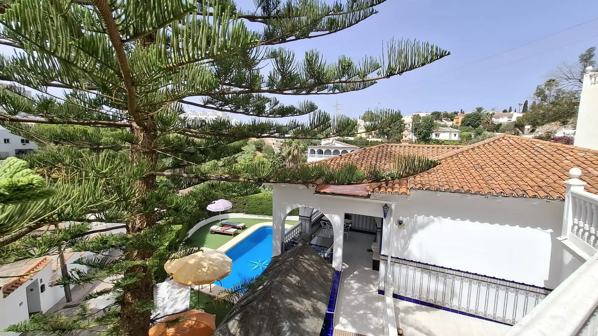 Piscina de Casa o chalet de alquiler en Fuengirola con Terraza, Amueblado y Balcón