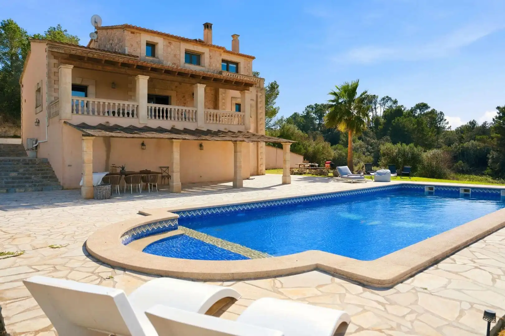 Piscina de Casa o xalet en venda en Llubí amb Aire condicionat, Calefacció i Jardí privat