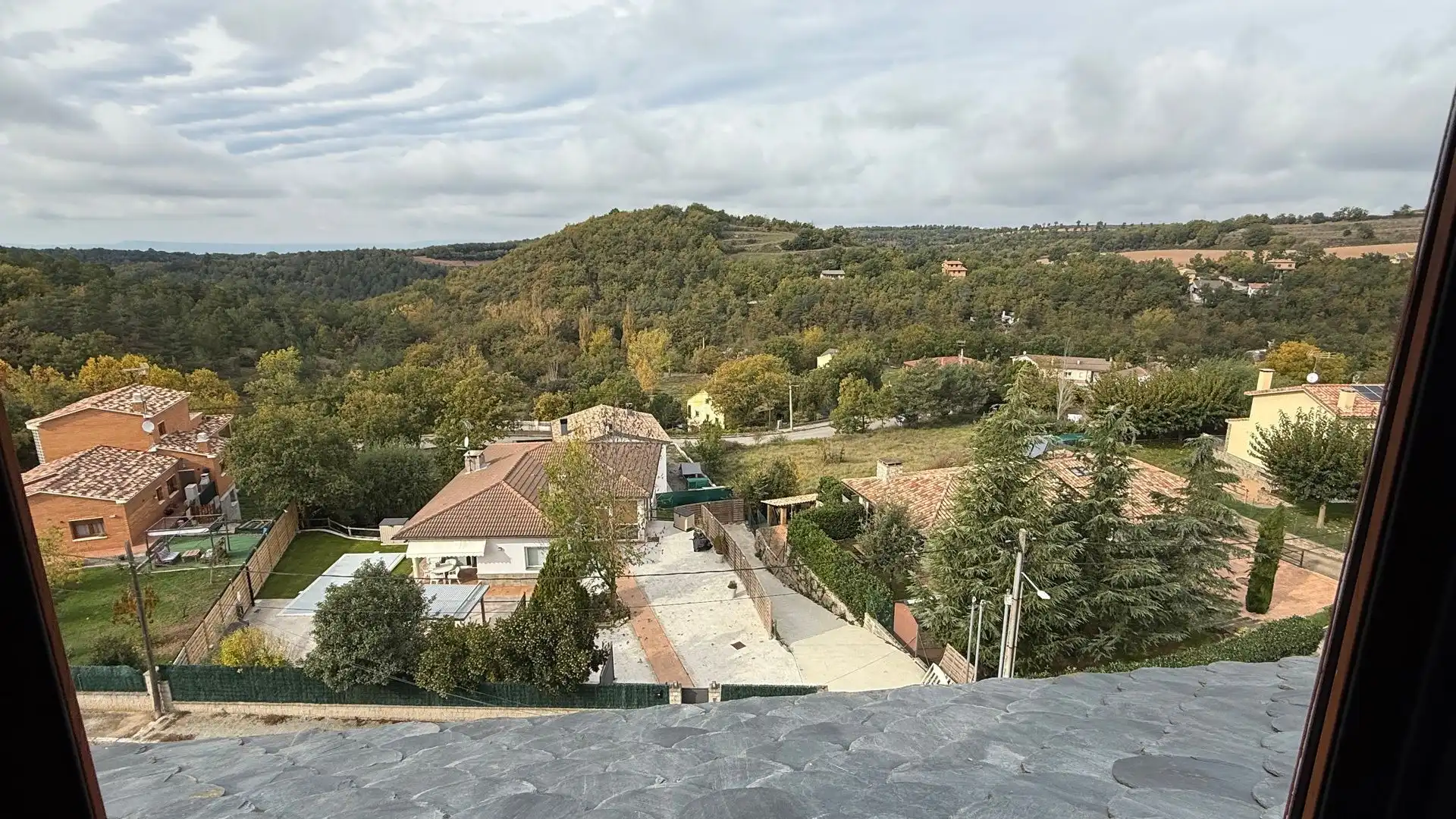 Vista exterior de Piso en venta en Moià con Calefacción, Amueblado y Piscina comunitaria