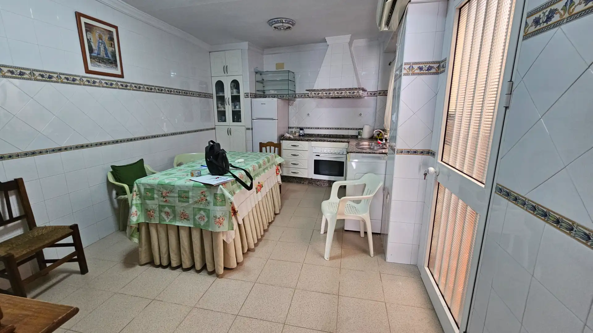 Kitchen of Houses for sale in La Algaba  with Air Conditioner, Heating and Terrace