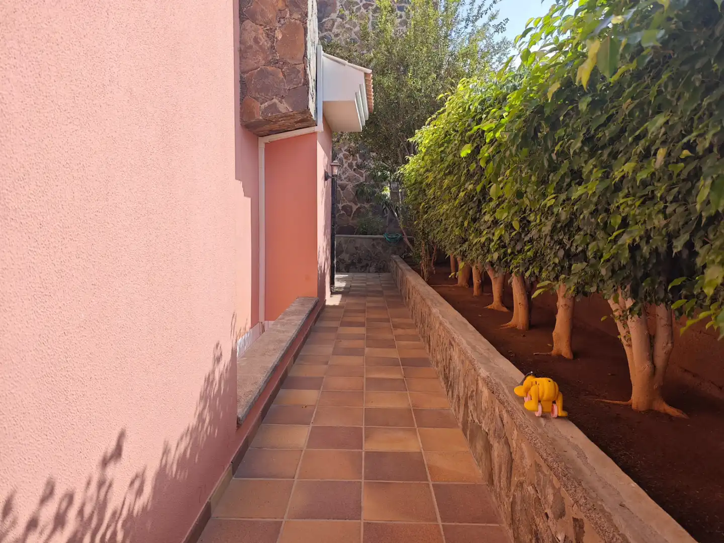 Terrassa de Casa o xalet en venda en San Bartolomé de Tirajana amb Aire condicionat, Jardí privat i Terrassa