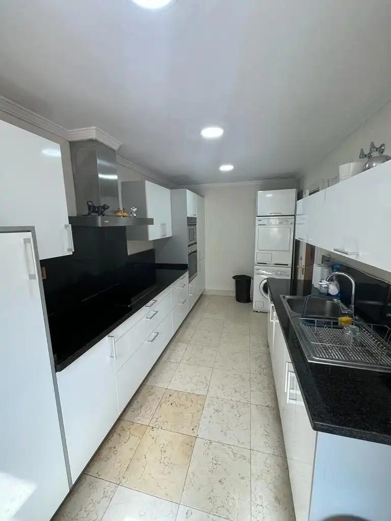 Kitchen of Flat for rent in Marbella  with Air Conditioner, Terrace and Swimming Pool