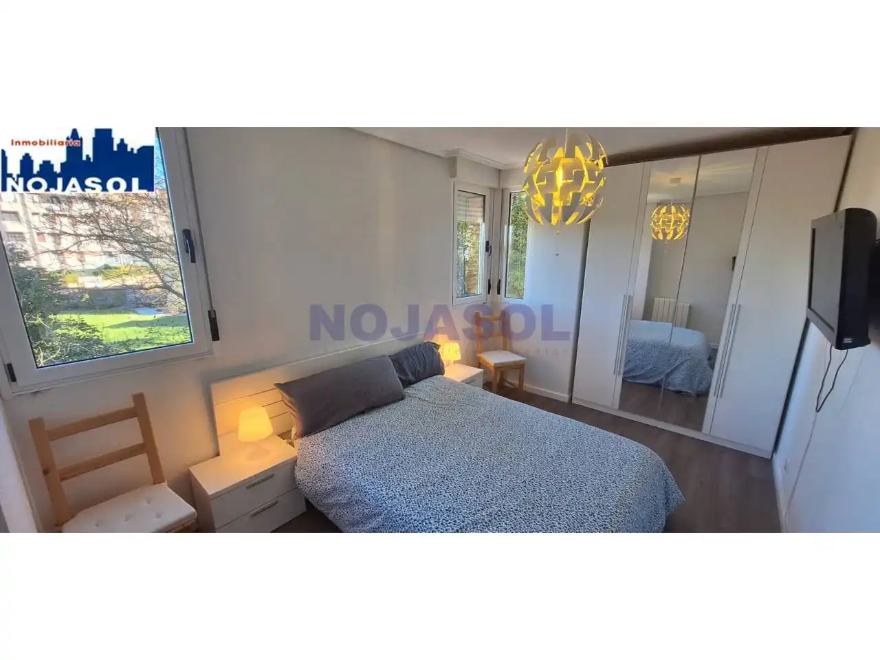 Habitación de Apartamento de alquiler en Noja con Calefacción, Parquet y Terraza