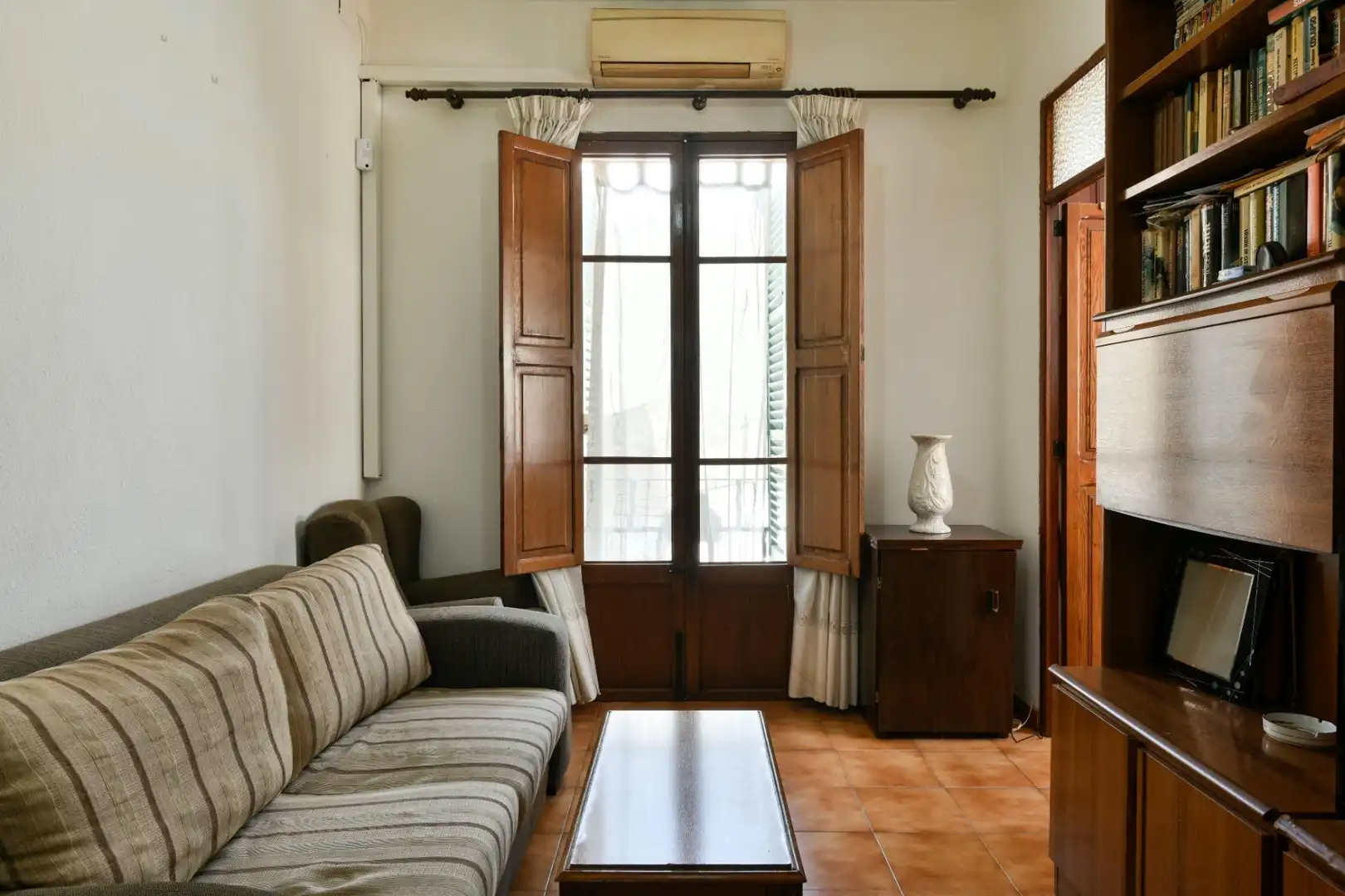 Sala de estar de Piso en venta en  Palma de Mallorca con Balcón